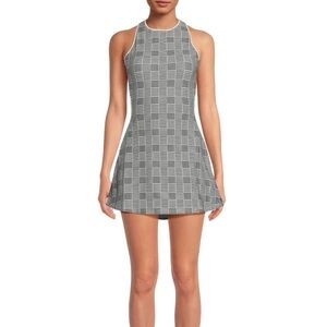 L*Space Match Glen Plaid Exercise Dress